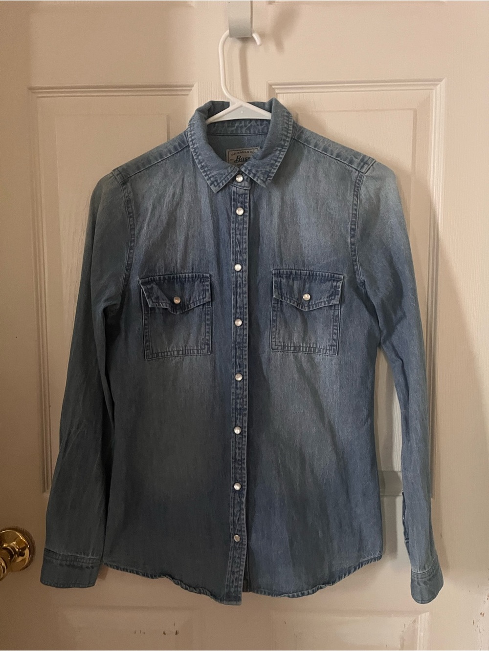 G.H. Bass & Co. Light Blue Denim Button-Down Shirt